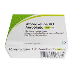 Атомоксетин HCL 40 мг Европа :: Аналог Когниттера :: Aurobindo капс. №30 в Владикавказе и области фото