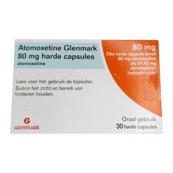 Атомоксетин 80 мг Европа :: Аналог Когниттера :: Glenmark капс. №30 в Владикавказе и области фото